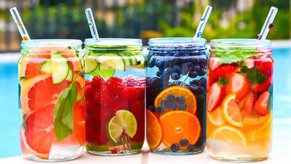 Fruit Infused Waters from Green Blender Overweight & Angry from MSG