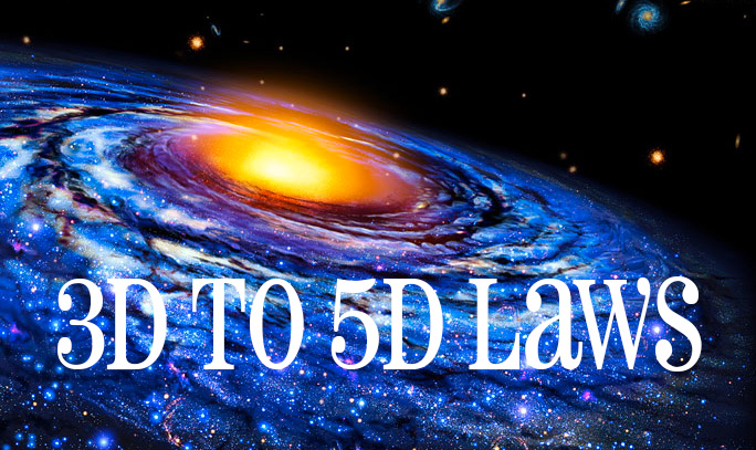  Laws to Shift from 3D-5D Universal Living - galaxy