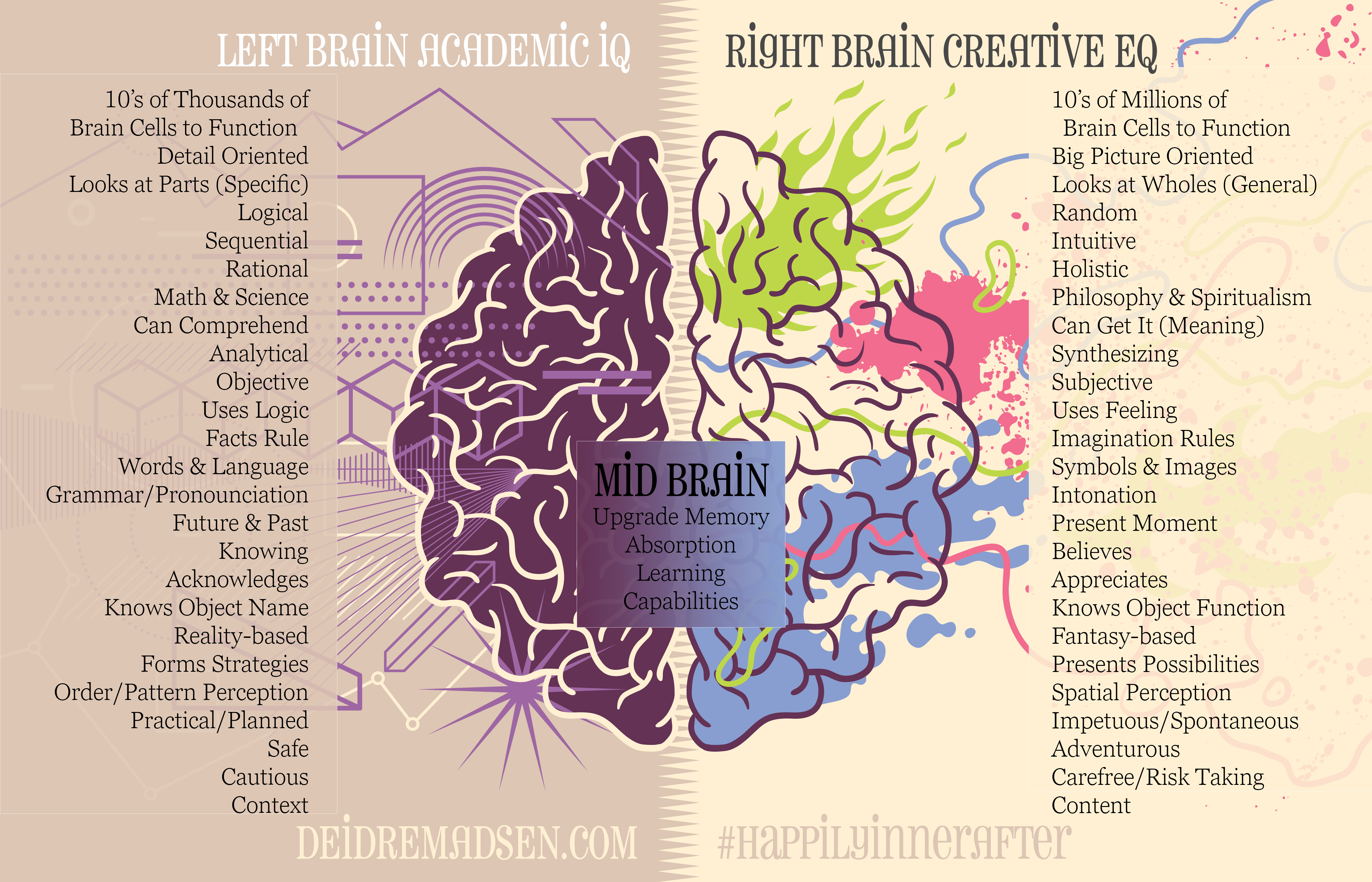 leftrightbrain hemispheres deidremadsen