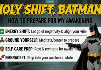 Holy Shift, Batman, How to Prepare for My Awakening